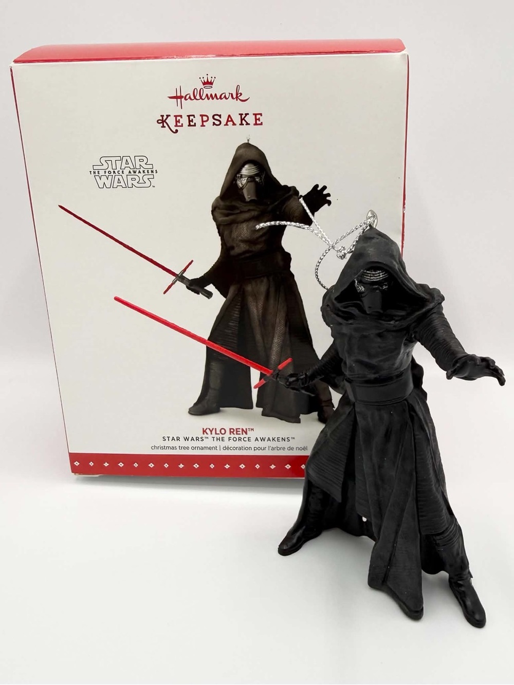 STAR WARS HALLMARK KEEPSAKE SERIES KYLO REN CHRISTMAS ORNAMENT #Y